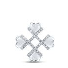 Romantic Love Story Diamond Pendant - Splendid Jewellery