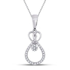 Romantic Radiance Diamond Heart Pendant - Splendid Jewellery