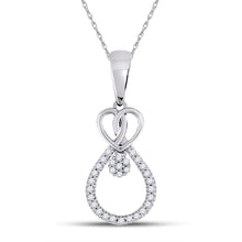Load image into Gallery viewer, Romantic Radiance Diamond Heart Pendant - Splendid Jewellery