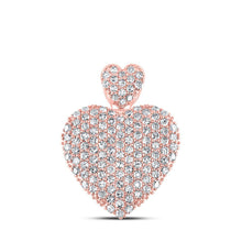 Load image into Gallery viewer, Romantic Rose Gold Diamond Heart Pendant - A Captivating Symbol of Love - Splendid Jewellery