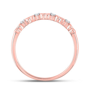 Romantic Rose Gold Diamond Heart Ring - Splendid Jewellery