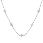 Romantic Rose Gold Diamond Pendant Necklace - Splendid Jewellery
