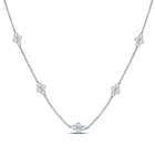 Romantic Rose Gold Diamond Pendant Necklace - Splendid Jewellery