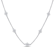 Load image into Gallery viewer, Romantic Rose Gold Diamond Pendant Necklace - Splendid Jewellery