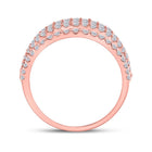 Rose Gold Baguette Brilliance Diamond Band - Splendid Jewellery