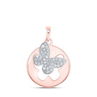 Rose Gold Diamond Butterfly Pendant: A Symbol of Elegance and Transformation - Splendid Jewellery
