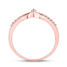 Load image into Gallery viewer, Rose Gold Diamond Chevron Band: A Mesmerizing Masterpiece - Splendid Jewellery