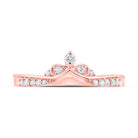Rose Gold Diamond Chevron Band: A Mesmerizing Masterpiece - Splendid Jewellery