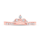 Rose Gold Diamond Chevron Band: A Mesmerizing Masterpiece - Splendid Jewellery