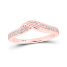 Rose Gold Diamond Elegance Stackable Band - Splendid Jewellery