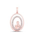 Rose Gold Diamond Embrace Pendant: A Symbol of Unbreakable Love and Affection - Splendid Jewellery