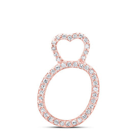 Rose Gold Diamond Initial & Letter Pendant: A Personalized Touch of Elegance and Romance - Splendid Jewellery