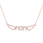 Rose Gold Diamond Mom Necklace: A Timeless Expression of Love and Gratitude - Splendid Jewellery