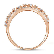 Load image into Gallery viewer, Rose Gold Diamond Roped Woven Band Ring: A Mesmerizing Masterpiece - Splendid Jewellery