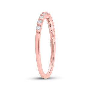 Rose Gold Diamond Stacking Band: A Dazzling Delight - Splendid Jewellery