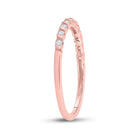 Rose Gold Diamond Stacking Band: A Dazzling Delight - Splendid Jewellery