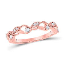 Load image into Gallery viewer, Rose Gold Diamond Vine Stackable Band: A Mesmerizing Touch of Elegance - Splendid Jewellery
