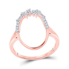 Rose Gold Oval Diamond Fashion Ring - A Mesmerizing Masterpiece of Elegance - Splendid Jewellery