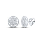Sparkling Circle of Brilliance Diamond Earrings - Splendid Jewellery