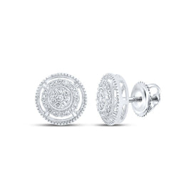 Sparkling Circle of Brilliance Diamond Earrings - Splendid Jewellery