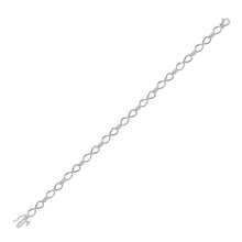 Load image into Gallery viewer, Sparkling Diamond Delight: 10kt White Gold Women's Round Diamond Fashion Bracelet 1/4 Cttw - Splendid Jewellery