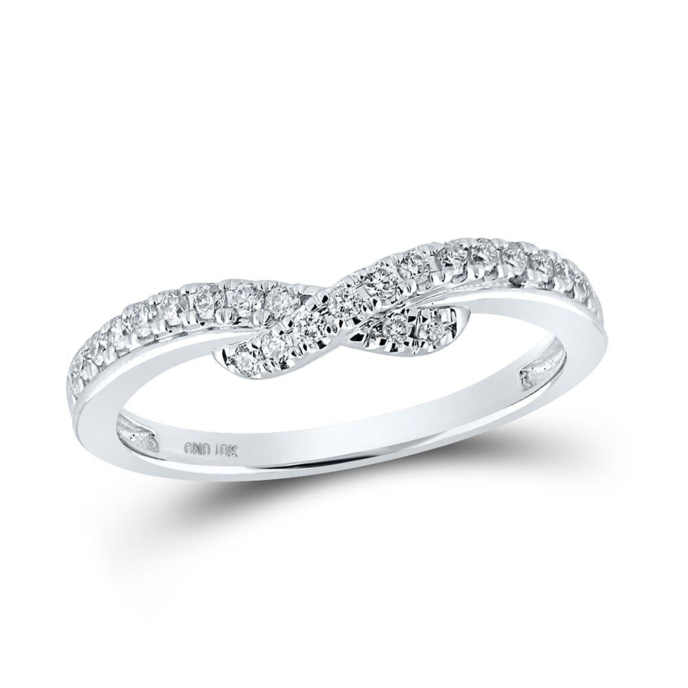 Sparkling Diamond Elegance Stackable Band - Splendid Jewellery