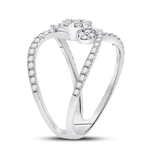 Load image into Gallery viewer, Sparkling Diamond Galaxy Ring - Side View