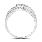 Sparkling Diamond Galaxy Ring - Second Side View