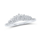 Sparkling Diamond Wedding Band Enhancer - 10kt White Gold - Splendid Jewellery