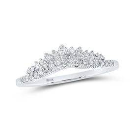 Sparkling Diamond Wedding Band Enhancer - 10kt White Gold - Splendid Jewellery