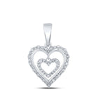 Sparkling Love Affair Diamond Pendant - Splendid Jewellery