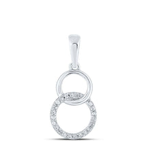 Load image into Gallery viewer, Sparkling Love Knot Diamond Pendant - Splendid Jewellery