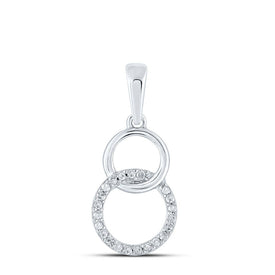 Sparkling Love Knot Diamond Pendant - Splendid Jewellery