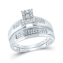 Load image into Gallery viewer, Sparkling Love Story Wedding Set - Alternate view 3 from Splendid Jewellery