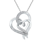 Sparkling Love Symphony Pendant  Top View from Splendid Jewellery