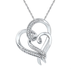 Sparkling Love Symphony Pendant  Top View from Splendid Jewellery