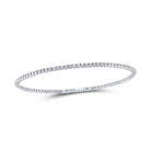 Sparkling White Gold Diamond Bangle Bracelet - 1 - 1/3 Cttw - Splendid Jewellery - Splendid Jewellery