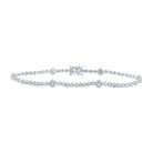 Sparkling White Gold Diamond Fashion Bracelet - 1 - 3/8 Cttw - Splendid Jewellery