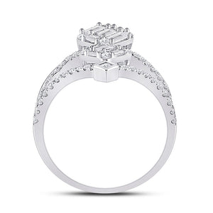 Splendid Brilliance: 14kt White Gold Women's Diamond Majesty Ring - Splendid Jewellery