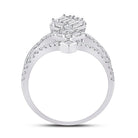 Splendid Brilliance: 14kt White Gold Women's Diamond Majesty Ring - Splendid Jewellery