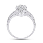 Splendid Brilliance: 14kt White Gold Women's Diamond Majesty Ring - Splendid Jewellery