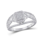 Splendid Brilliance Diamond Cluster Ring - Splendid Jewellery