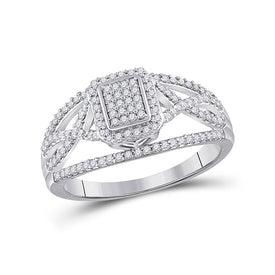 Splendid Brilliance Diamond Cluster Ring - Splendid Jewellery
