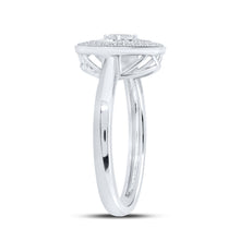 Load image into Gallery viewer, Splendid Jewellery 10kt White Gold Circle of Brilliance Diamond Fashion Ring - Splendid Jewellery