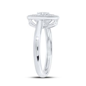 Splendid Jewellery 10kt White Gold Circle of Brilliance Diamond Fashion Ring - Splendid Jewellery