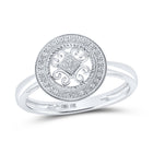 Splendid Jewellery 10kt White Gold Circle of Brilliance Diamond Fashion Ring - Splendid Jewellery