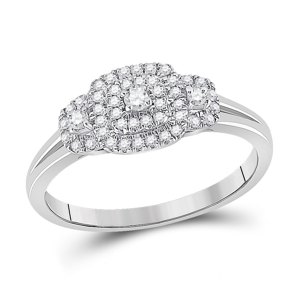 Splendid Jewellery 10kt White Gold Diamond Brilliance Bridal Ring - Splendid Jewellery