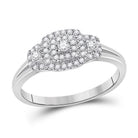 Splendid Jewellery 10kt White Gold Diamond Brilliance Bridal Ring - Splendid Jewellery