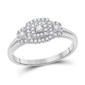 Splendid Jewellery 10kt White Gold Diamond Brilliance Bridal Ring - Splendid Jewellery