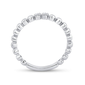 Splendid Jewellery 10kt White Gold Diamond Elegance Stackable Ring - Splendid Jewellery